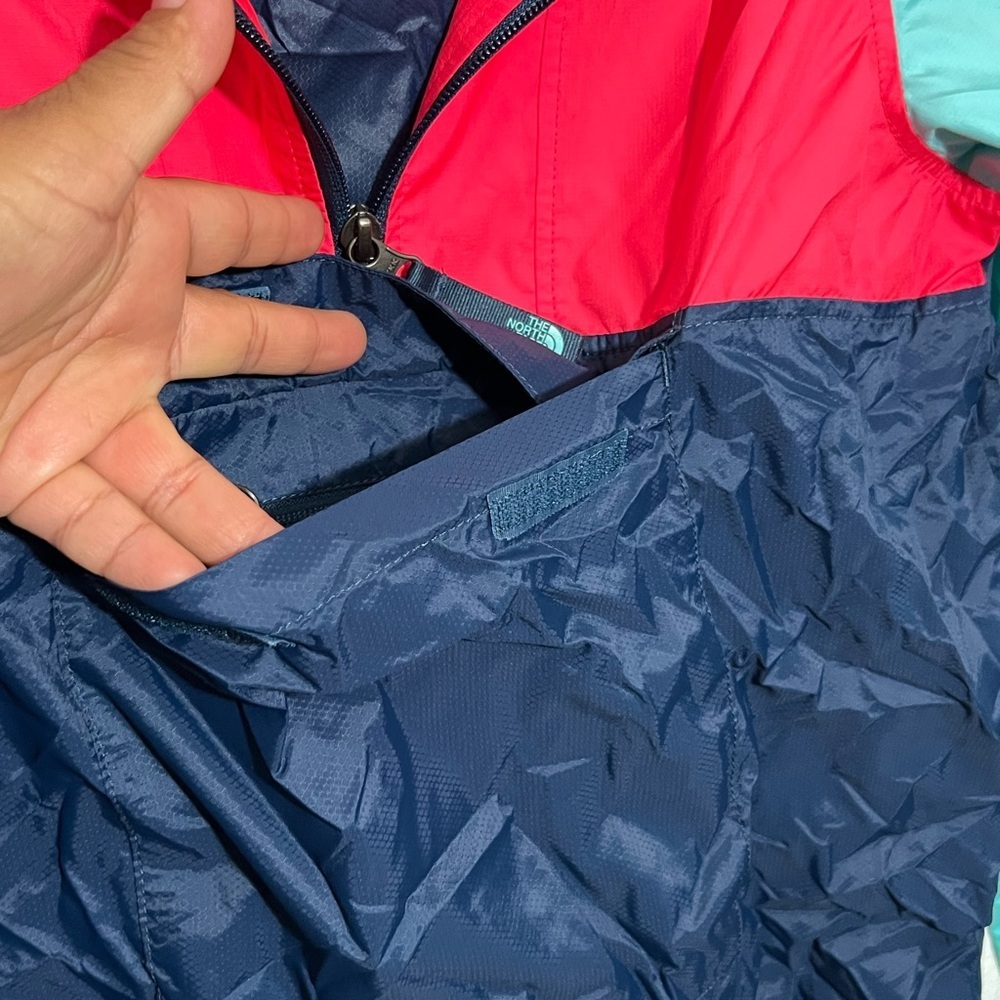 THE NORTH FACE Windwall Hoodie windbreaker jacket Girl’s L - Picture 5 of 8